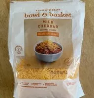Mängden socker i bowl & basket mild cheddar cheese