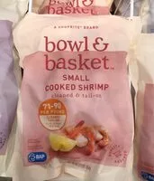 Mängden socker i Small cooked shrimp