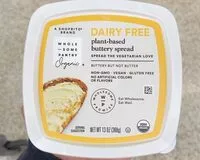 Mängden socker i Plant-based Buttery Spread