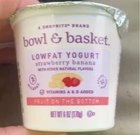 Mängden socker i Yogurt strawberry banana