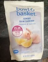 Mängden socker i Jumbo raw shrimp