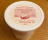 Mängden socker i natural sour cream