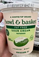 Mängden socker i Fat Free Sour Cream