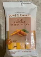 Mängden socker i Mild Cheddar Cheese Sticks