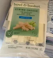 Mängden socker i string cheese