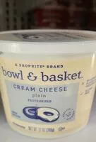 Mängden socker i Cream cheese