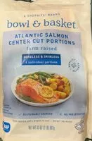 Mängden socker i Atlantic Salmon Farm Raised