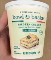 Mängden socker i Ricotta cheese