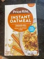 Mängden socker i Instant Oatmeal Cinnamon Roll