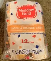 Mängden socker i Vanilla orange cups