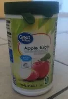 Mängden socker i Apple juice