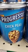 Mängden socker i Chick Peas Ceci - Progresso