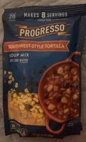 Mängden socker i Southwest-Style Tortilla Soup Mix