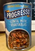 Mängden socker i Lentils with Vegetables