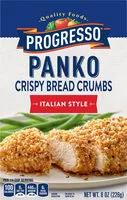 Mängden socker i Panko italian style bread crumbs box