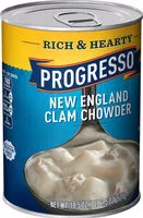 Mängden socker i New england clam chowder