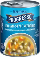 Mängden socker i Progresso Traditional Italian-Style Wedding Soup