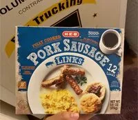 Mängden socker i Pork Sausage Links
