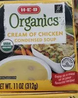 Mängden socker i Heb organics cream of chicken