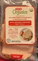 Mängden socker i Applewood smoked turkey breast