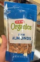 Mängden socker i Raw almonds