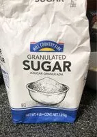 Mängden socker i Granulated sugar