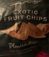 Mängden socker i Plantain strips