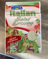 Mängden socker i italian salad dressing mix