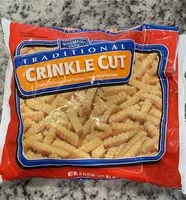 Mängden socker i Crinkle cut fries