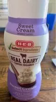 Mängden socker i Real Dairy Coffee Creamer Sweet Cream