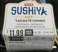 Mängden socker i Sushiya