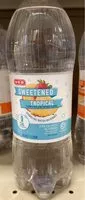 Mängden socker i heb sweetend tropical sparkling water