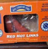 Mängden socker i Red Hot Links