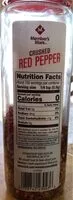 Mängden socker i Crushed Red Pepper