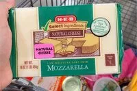 Mängden socker i Mozzarella