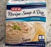 Mängden socker i Onion soup & dip mix