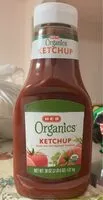 Mängden socker i Organics Ketchup