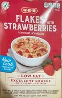 Mängden socker i Flakes With Strawberries