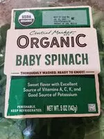 Mängden socker i Baby spinach