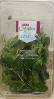 Mängden socker i Organic Baby Spinach