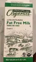 Mängden socker i Fat Free Milk Ultra-Pasteurized
