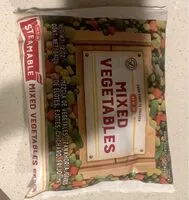 Mängden socker i Mixed Vegetables