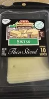 Mängden socker i Swiss thin sliced