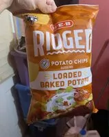 Mängden socker i Heb ridged potato chips