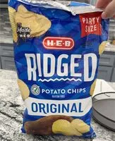 Mängden socker i Ridged Potato Chips