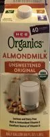 Mängden socker i Organics Almond Milk