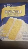 Mängden socker i Pineapple moist cake mix