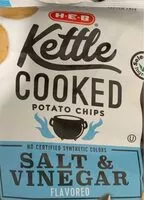 Mängden socker i Kettle Cooked potato chips salt and vinegar