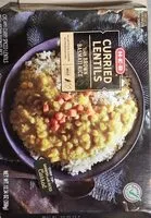 Mängden socker i Curried Lentils with Brown Basmati Rice