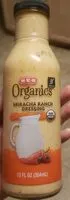 Mängden socker i HEB Organics Sriracha Ranch Dressing
